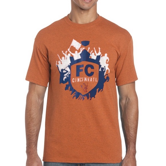 FC Cincinnati Soccer Crew Cotton T-Shirt - Picture 4 of 12